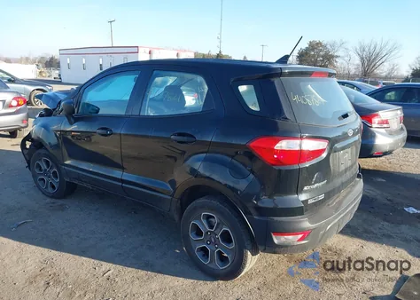 2021 Ford Ecosport S from USA, damaged, VIN MAJ6S3FL4MC402377